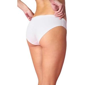 GOLDEN LADY Slip met levendige snit, wit, M voor dames