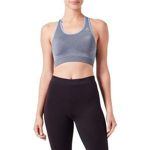 Odlo Seamless Medium Ceramicool Sportbeha voor dames, blauw, M