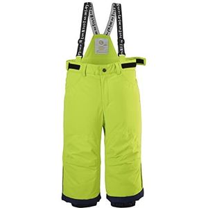first instinct by killtec Functionele kinderbroek/skibroek met bretels en sneeuwvanger FISW 7 MNS SKI PNTS, lime, 98/104, 38918-000