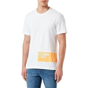 Calvin Klein Jeans S/S T-shirts voor heren, Wit, S