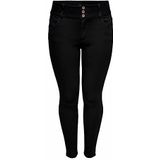 ONLY Carmakoma Caranna Hw Sk ANK Black Jeans voor dames