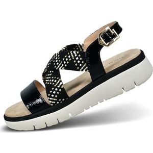 Bugatti - 435-AQN80 - Sandalen - Black/Offwhite - Genial Light