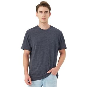 Merino Protect 100% Merinowollen Herenoverhemd Antigeur Onderhemd Lichtgewicht T-shirt Wandelreizen Zacht T-shirt Met Basislaag