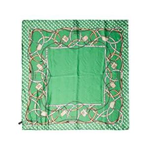 PIECES Pclakke May Square Scarf Box sjaal voor dames, Poison Green/Detail:ST1, one size