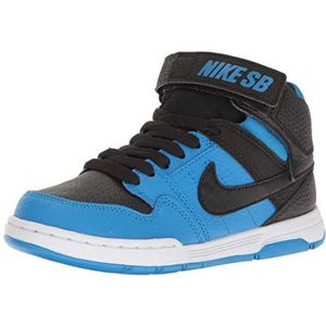 Nike Mogan Mid 2 Jr B, lage sneakers voor heren, veelkleurig (fotoblauw/zwart/wit 001), 6 UK (39 EU), Multicolour Foto Blauw Zwart Wit 001, 40 EU