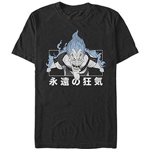 Disney Hades Kanji T-shirt voor heren, zwart, L