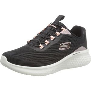 Skechers Skech-lite Pro Glimmer Me Sneakers voor dames, Zwart, 35.5 EU