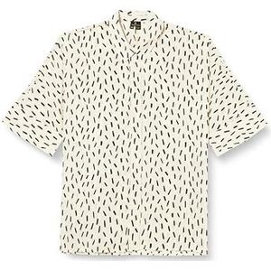 baradello Dameshemd 31226336-BA01, wolwit zwart, XL, wolwit zwart, XL