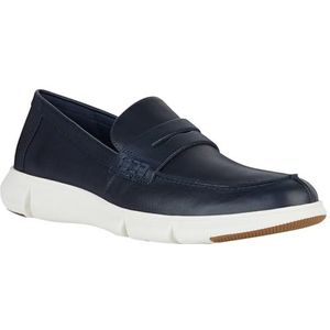 Geox Heren U ADACTER F C Loafer, Navy, 40 EU, Donkerblauw, 40 EU