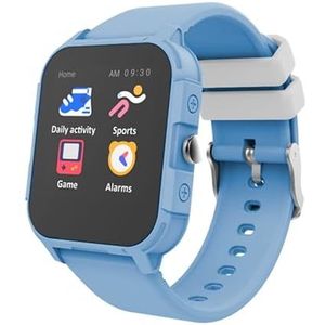 Smartwatch Cool Junior siliconen blauw (gezondheid, sport, slaap, IP68, games)