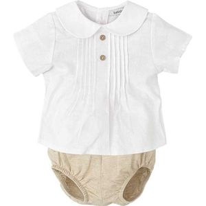 BABIDU Kinderset met korte mouwen, uniseks, voor baby's, Uniek, 3 Maanden