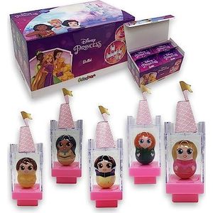 Sbabam, Funny Box Disney Princess ballet, Disney Princess kleine ballerina's, 4 stuks, Disney Princess poppen met slot, spellen voor kinderen op de kiosk, gadget verjaardag kinderen en cadeau voor