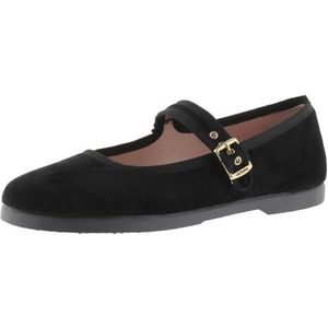 Victoria - Gong Fu Velvet - Mary Janes - Zwart - 1080111