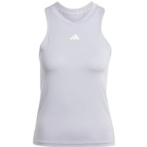 adidas Dames AEROREADY Train Essentials Regular 3-Stripes Tank Top, glory grey/white, S