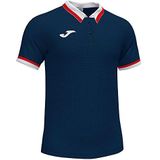 Joma - Comfort II - Poloshirt - Marineblauw - Korte Mouwen - Uniseks