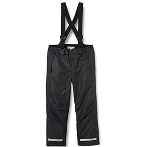 Playshoes Uniseks kindersneeuwbroek, waterdichte skibroek, zwart, 92 cm