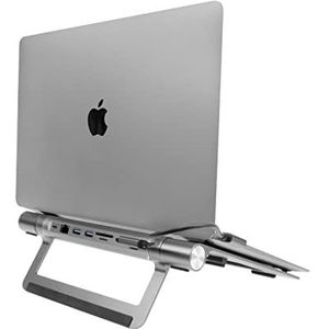 ACT Laptopstandaard met afneembaar USB-C docking station AC8125