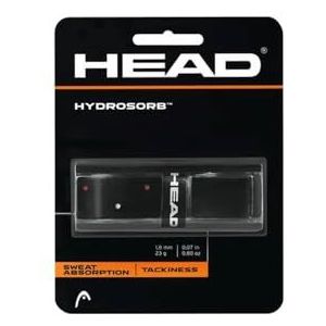 HEAD Unisex – volwassenen Hydrosorb gripband, zwart/rood, één maat