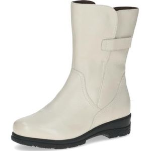 CAPRICE Dames 9-26453-45, modieuze dameslaarzen, ecru-nappaleer, 40 EU large, nappaleder ecru, 40 EU