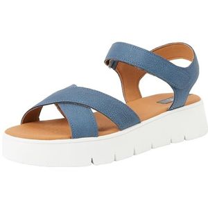 Geox Dames D DANDRA 40 C Wedge Sandaal, AVIO, 38 EU, V51 TG, 38 EU