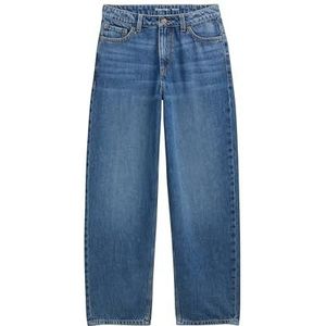 TOM TAILOR Meisjes Jeans Loose Fit, 10113 - Clean Mid Stone Blue Denim, 134