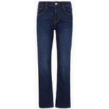 Jeans - Effen - Denim - Heavy Washed - Regular Fit