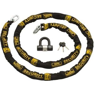 Burg-Wachter 3M Sold Secure Gold Bike Chain & Lock Kit Chain Lock, Zwart