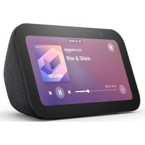 Amazon - Echo Show 5 - Smartspeaker - Antraciet - 3e Generatie - Met Scherm en Alexa