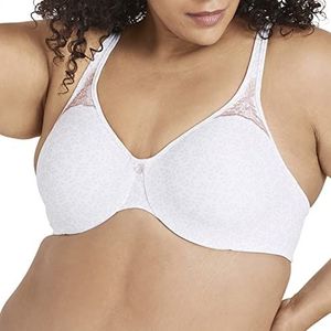 Bali Dames Passie voor Comfort Minimizer Bra, Roze Blad Print, 90E