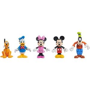 JP Mickey & Minnie JPL38769 Mickey Mouse 5 Pack figuren, Multi kleur