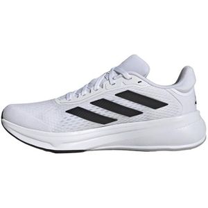 adidas Heren Response Super M Non-Football Lage Schoenen, Ftwr White Core Zwart Halo Zilver, 49 1/3 EU