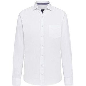 Hackett London Wit OXF Eng Str Ks Casual Shirt voor heren, Wit (Wit 800), XXL