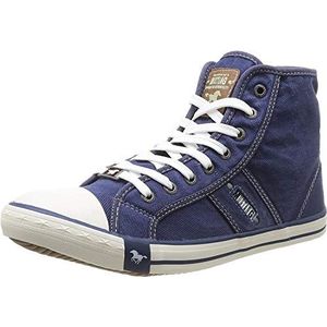 MUSTANG 4058504 Herensneakers, Blauw 841 jeansblauw, 45 EU