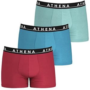 ATHENA Easy Color LH98 ondergoed, rood/blauw/lagune, 3XL heren, rood/blauw/lagune, 3XL