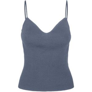 VERO MODA Vmwillow Sl Strap Top Ga Gebreide Top, China blue, L