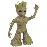 Marvel Studios I Am Groot Groove 'N Grow Groot, interactieve actiefiguur van 34 cm, superheldenspeelgoed