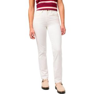Wrangler Straight Jeans voor dames, wit, 27W / 30L