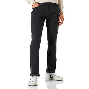 Amazon Essentials Men's Spijkerbroek met atletische pasvorm, Gewassen zwart, 38W / 34L
