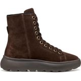 Geox - Spherica EC4.1 - Suède Veterschoenen - Donkerbruin - Dames