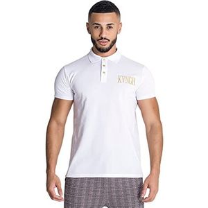 Gianni Kavanagh White Light Breeze poloshirt voor heren, Wit, XS