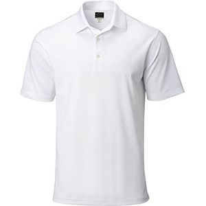 GREG NORMAN Freedom Micro Pique Polo golfhemd voor heren, wit, XXL