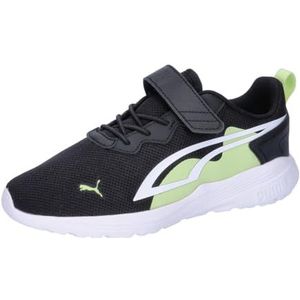 PUMA LL Day Active AC+ PS Gymschoenen, uniseks, voor jongens en meisjes, Puma BLACK PUMA WHITE COOL CUMBER 787, 32 EU