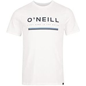 O'NEILL Tees T-shirt met korte mouwen Arrowhead voor heren, 11010 Snow White, Regular