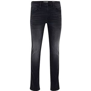 Blend Multiflex 20707721 Herenjeans, denim broek met 5-pockets, Jet Fit Flim Fit, Denim Washed Black (201001), 40W x 30L