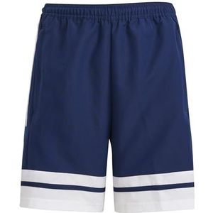 adidas Uniseks-Kind SQUADRA25 DOWNTIME WOVEN SHORT KIDS, team navy blue 2/white, 9-10 Years