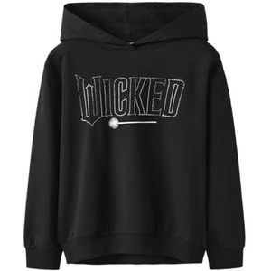 NAME IT Nkfnirdi Wicked RLX Sweat Wh Bru Sky, zwart, 146-152
