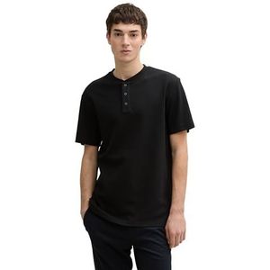 TOM TAILOR Denim T-shirt voor heren, 29999 - Black, M