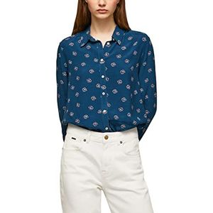 Pepe Jeans Dames Billie Shirt, Multi, XL, multi, XL