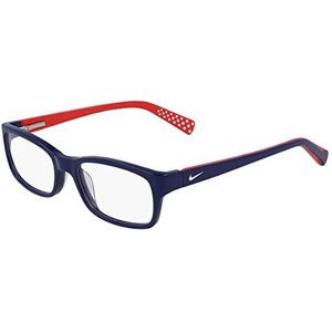 NIKE Sportieve zonnebril accessoires voor volwassenen, uniseks, Obsidiaan / universiteitsrood, Eén maat