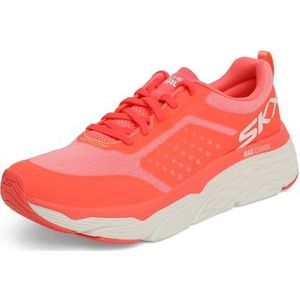 Skechers Max demping Elite Sneaker voor dames, Roze Synthetische Koraal Trim, 41 EU